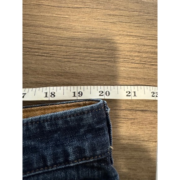 Duluth Trading Co Flex Ballroom Jeans Mens 40x32 Blue Denim Straight Leg Pants - Picture 8 of 12